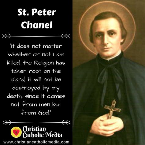 st peter Chanel story